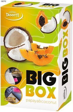 Ароматизатор під сидіння Tasotti / "Big box" - 58g / Papaya&Сoconut