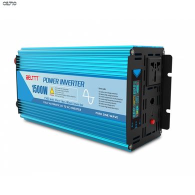 UPS инвертор (3 в 1) 12V – 3000W / 1500W с функцией ЗУ