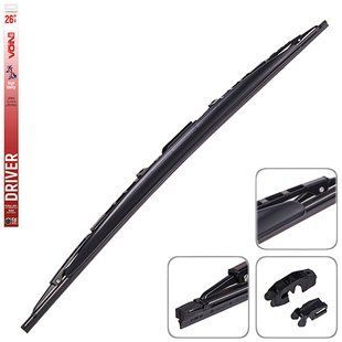 Щетки стеклоочистителя каркасные со спойлером VOIN 26"-650мм (TP605SWS-26") DRIVER