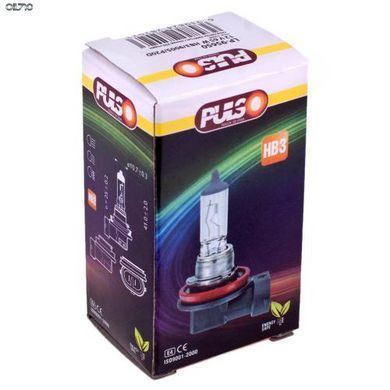 Автолампи PULSO/галогенна HB3/9005/P20D 12v65w clear/c/box