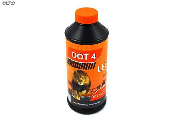 Тормозная жидкость LEO OIL DOT-4 0.5L