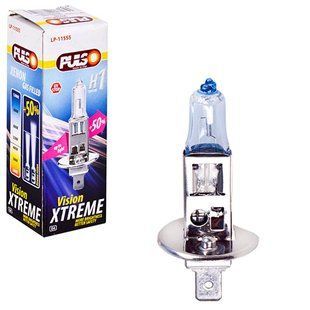 Автолампи PULSO/галогенна H1/P14.5S 12v55w+50% X-treme Vision/c/box