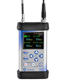 Шумомір віброметр Чотириканальний аналізатор звуку та вібрації SVAN 958A