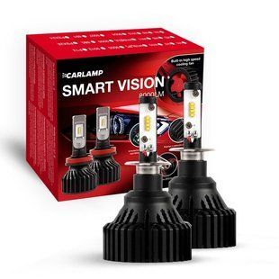 Светодиодные автолампы H3 CARLAMP LED Smart Vision 6500K (SM3)
