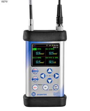 Четырехканальный анализатор звука и вибрации SVAN 958A