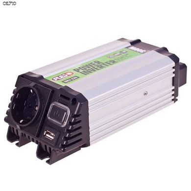 Перетворювач напруги PULSO/IMU 320/12V-220V/300W/USB-5VDC2.0A/мод.волна/клеми