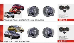 Фары доп.модель Nissan Tiida 2009-10/Murano 2009-12/X-Trail 2008-10/NS-373/H11-12V55W/эл.проводка (NS-373)