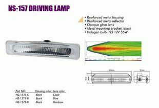 Фары дополнительные NS-157 B-C H3/12 В/55W/180*34mm