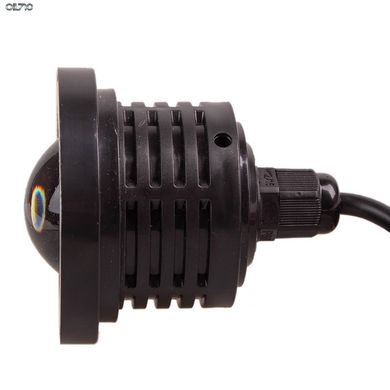 Линзы LED Angel Eves 12V-55W D-76мм W/Y