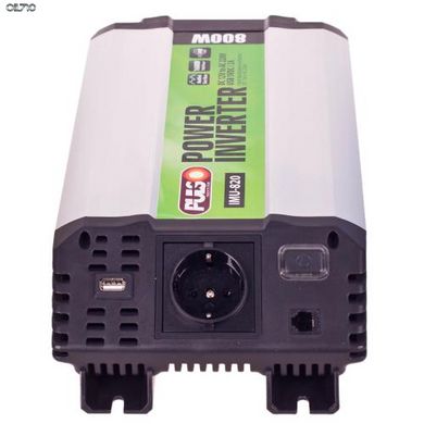 Преобразователь напряжения PULSO/IMU 820/12V-220V/800W/USB-5VDC2.0A/мод.волна/клеммы