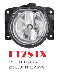 Фари дод. модель Fiat Cars/FT-281X/H1-12V55W/ел.проводка