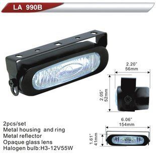 Фара додаткова DLAA 990B-RY/H3-12V-55W/154*41мм
