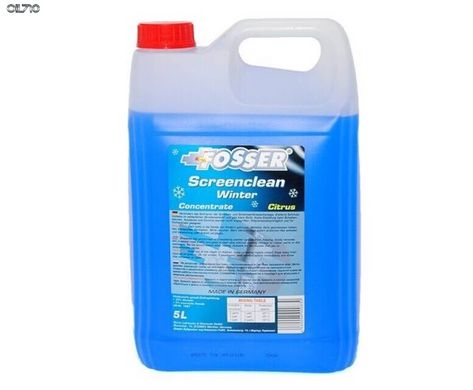 Зимняя жидкость в бачок омывателя FOSSER Screenclean Winter Conc. -70 C 5L