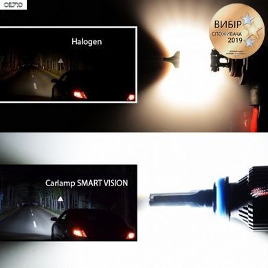 Світлодіодні автолампи HB4 CARLAMP Smart Vision Led 6500K (SM9006)