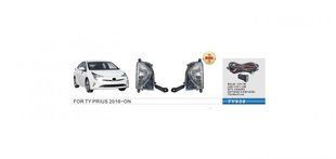 Фары доп.модель Toyota Prius XW50 2015-22/TY-938L/LED-12V6W+DRL-3W/эл.проводка (TY-938-LED FOG+DRL)