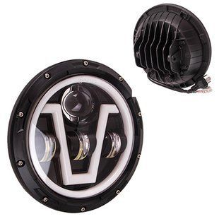 Фара врізна LED 7" 4LED 52575