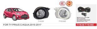 Фары доп.модель Toyota Prius C 2015-17/TY-838/H11-12V55W/эл.проводка (TY-838)