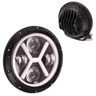 Фара врізна LED 7" 6LED 52576