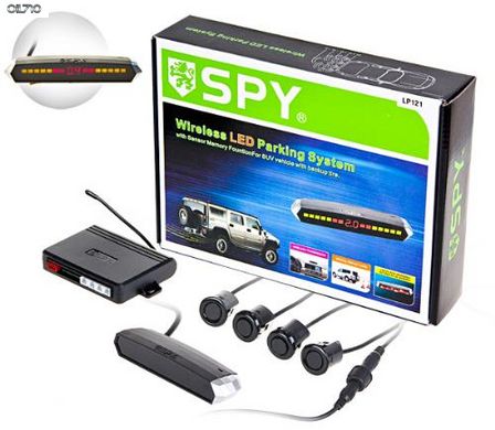 Парктронік SPY LP-121/LED/4 датчика D = 18mm/коннектор/Radio/black