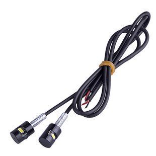 Болти для кріплення номеру з підсвічуванням 5630-1SMD 12V чорні 2 шт White