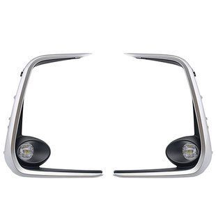 Фары доп.модель Toyota Corolla SD 2018-/TY-9377L/LED-12V7W/эл.проводка (TY-9377-LED Silver)