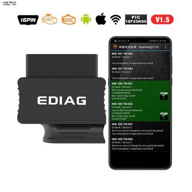 Автосканер Ediag P03 ELM327 Bluetooth V1.5 OBD2 считыватель кодов