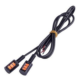 Болти для кріплення номеру з підсвічуванням 5630-3SMD 12V чорні 2 шт Red