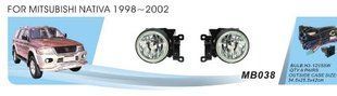 Фары доп.модель Mitsubishi Pajero Sport 1998-2008/MB-038/H3-12V55W/эл.проводка (MB-038)