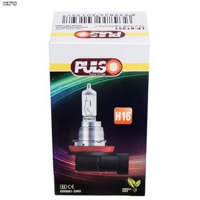 Автолампа PULSO/галогенная H16/PGJ19-3 12v19w clear/c/box