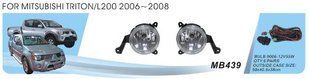 Фары доп.модель Mitsubishi Triton/L200 2006-08/MB-439/HB4(9006)-12V51W/эл.проводка (MB-439)