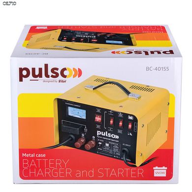 Пуско-зарядное устр-во PULSO BC-40155 12&24V/45A/Start-100A/20-300AHR/стрел.индик.