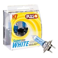 Лампи PULSO/галогенні H7/PX26D 12v55w super white/plastic box (LP-72551)