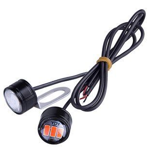 Болти для кріплення номеру з підсвічуванням 5630-3SMD 12V чорні 2 шт Red
