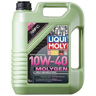 Полусинтетическое Моторное Масло - Molygen New Generation 10W-40 5л.
