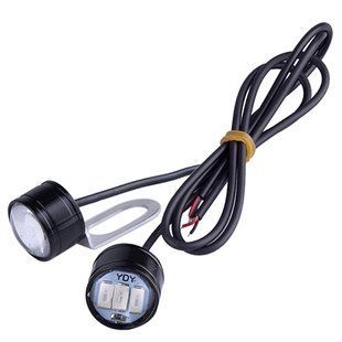 Болти для кріплення номеру з підсвічуванням 5630-3SMD 12V чорні 2 шт Blue