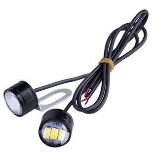 Болти для кріплення номеру з підсвічуванням 5630-3SMD 12V чорні 2 шт STROBE White