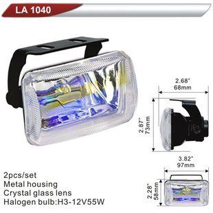Фара додаткова DLAA 1040-RY/H3-12V-55W/97*58мм