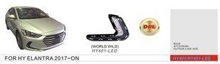 Фары доп.модель Hyundai Elantra/2016-18/HY-401LED/DRL (HY-401-LED)