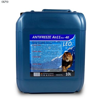 Антифриз -30℃ LEO OIL синій 8л