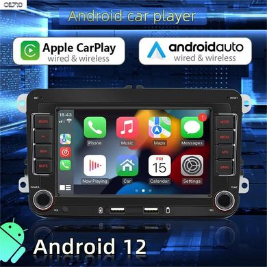 Автомагнитола Android 2Din Универсальная Мультимедиа Carplay Wifi GPS Навигация