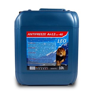 Антифриз -30℃ Leo Oil G12 красный 8л готовая жидкость