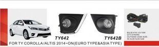 Фары доп.модель Toyota Corolla 2013-16/TY-642A/H11-12V55W/эл.проводка (TY-642A)