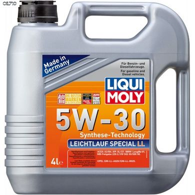 Моторное Масло Liqui Moly Leichtlauf Special Ll 5w-30 4л