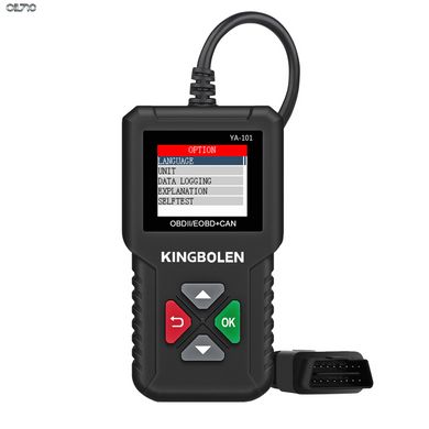 Інструмент для діагностики автомобільних двигунів OBD2, PK ELM327. KINGBOLEN YA101