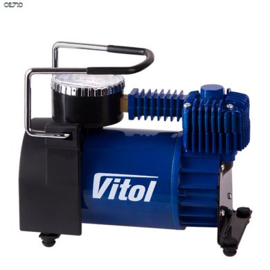 Компресор "ViTOL" К-52 150psi / 15Amp / 40л / Автостоп / прикурювач