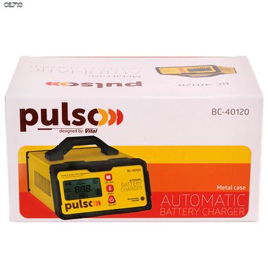 Зарядное устр-во PULSO BC-40120 12&24V/2-5-10A/5-190AHR/LCD/Импульсное