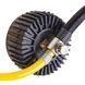 Компресор "Торнадо" КА-Т12191 150psi/28Amp/90л/клеми/ліхтар/шланг 7,5м з дефлятором/2 циліндри (КА-Т12191)