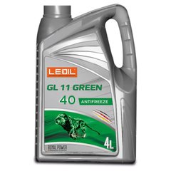 Антифриз -36℃ LEOIL GL11 зелений 4л готова рідина