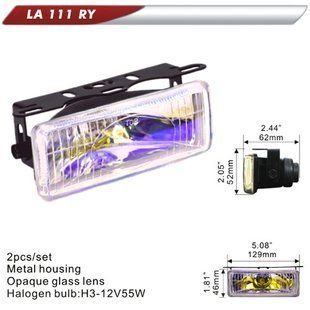 Фара додаткова DLAA 111-RY/H3-12V-55W/129*46мм