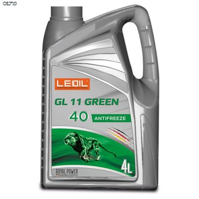 Антифриз -36℃ LEOIL GL11 зеленый 4л готовая жидкость